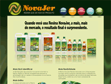 Tablet Screenshot of novajer.com.br
